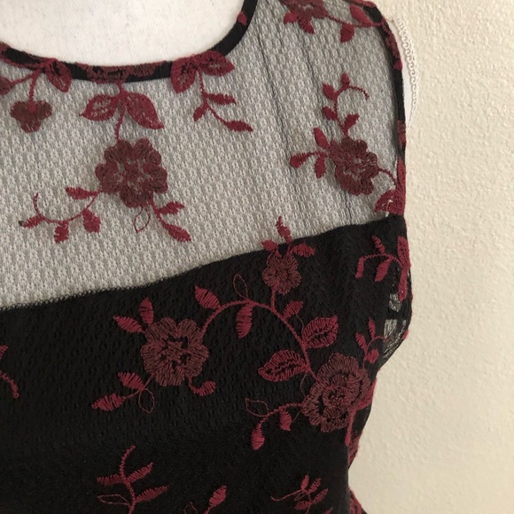 Aqua Lace Dress (M) - Picture 2 of 4